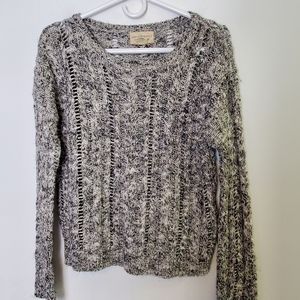Denim & Supply Ralph Lauren Cotton Blen Open Knit Sweater